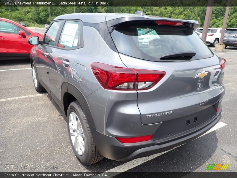 Satin Steel Metallic / Jet Black 2021 Chevrolet TrailBlazer LS