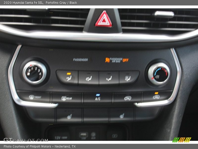 Portofino Gray / Black 2020 Hyundai Santa Fe SEL