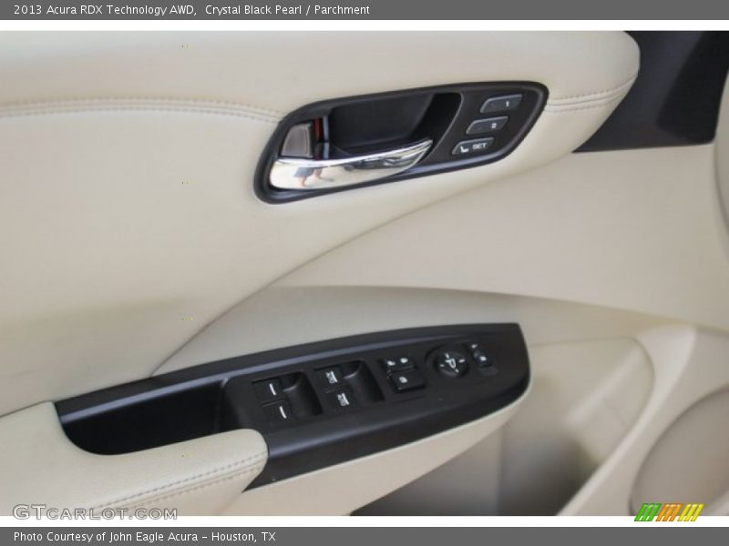 Crystal Black Pearl / Parchment 2013 Acura RDX Technology AWD