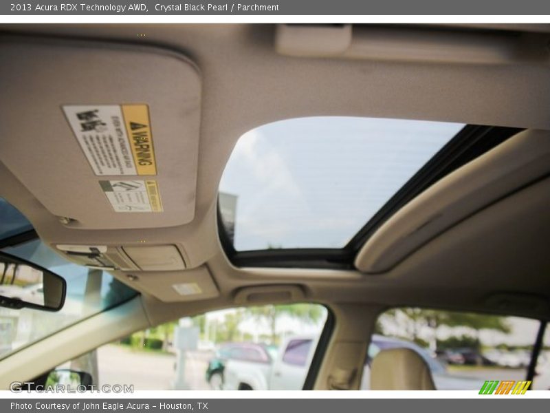 Crystal Black Pearl / Parchment 2013 Acura RDX Technology AWD