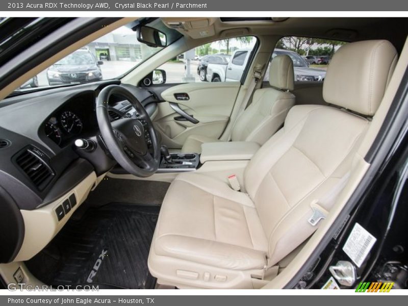 Crystal Black Pearl / Parchment 2013 Acura RDX Technology AWD