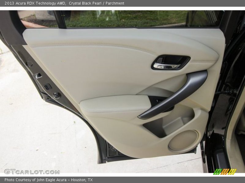 Crystal Black Pearl / Parchment 2013 Acura RDX Technology AWD