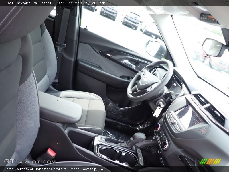 Satin Steel Metallic / Jet Black 2021 Chevrolet TrailBlazer LS
