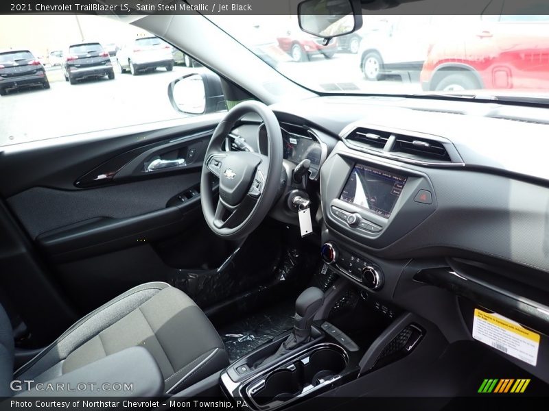 Satin Steel Metallic / Jet Black 2021 Chevrolet TrailBlazer LS