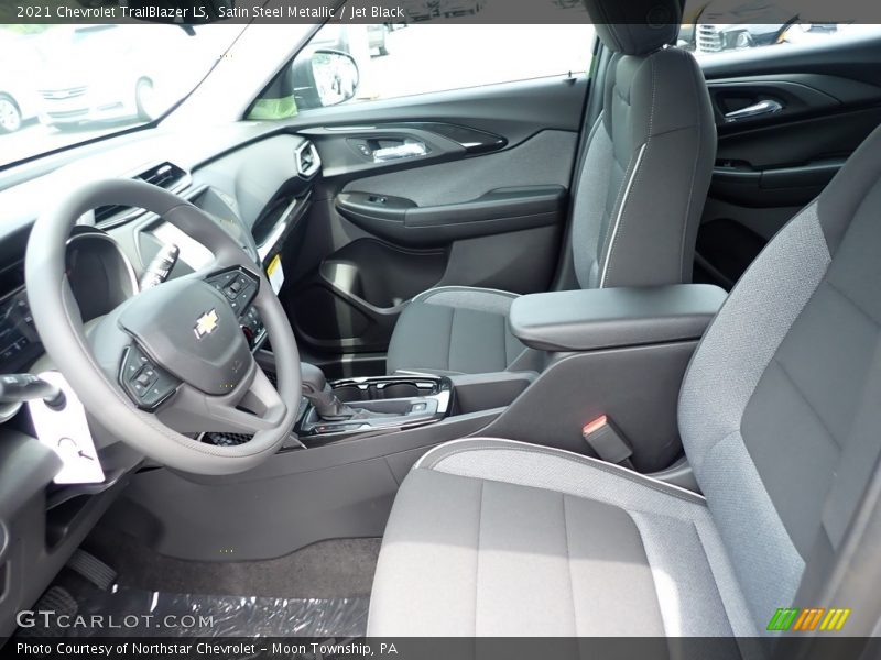 Satin Steel Metallic / Jet Black 2021 Chevrolet TrailBlazer LS