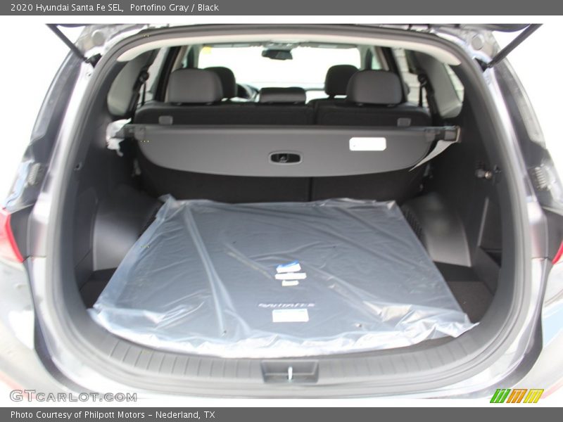 Portofino Gray / Black 2020 Hyundai Santa Fe SEL