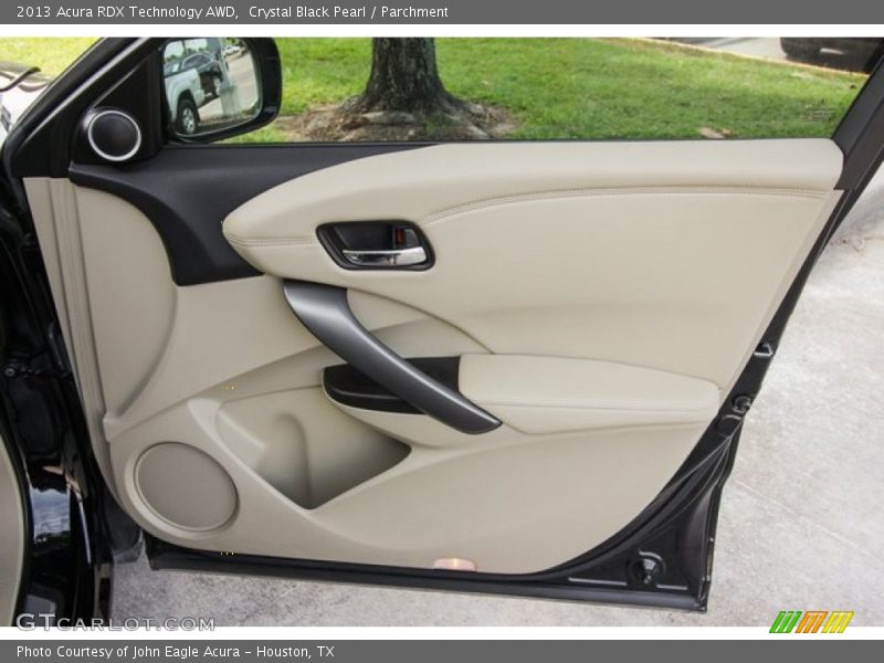 Crystal Black Pearl / Parchment 2013 Acura RDX Technology AWD
