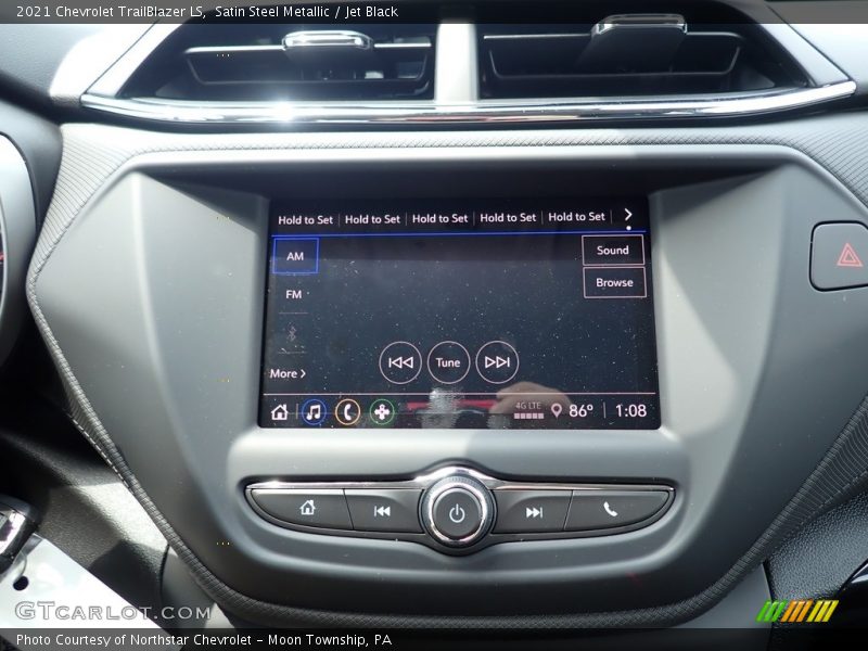 Satin Steel Metallic / Jet Black 2021 Chevrolet TrailBlazer LS