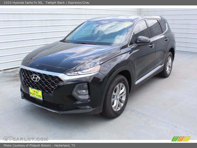 Twilight Black / Espresso/Gray 2020 Hyundai Santa Fe SEL