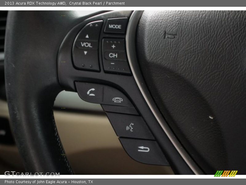 Crystal Black Pearl / Parchment 2013 Acura RDX Technology AWD