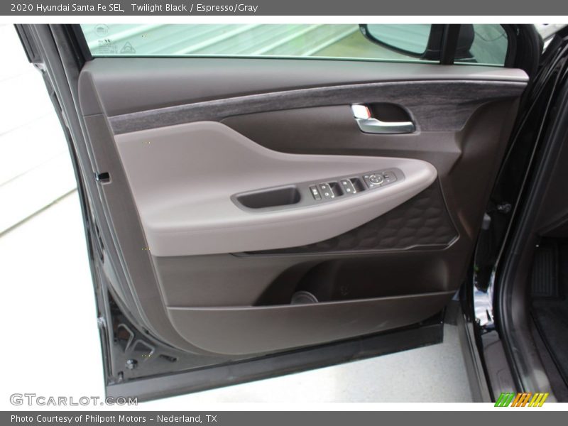 Twilight Black / Espresso/Gray 2020 Hyundai Santa Fe SEL