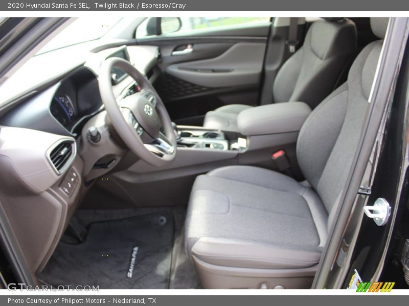 Twilight Black / Espresso/Gray 2020 Hyundai Santa Fe SEL