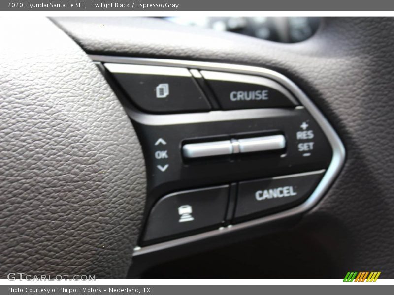 Twilight Black / Espresso/Gray 2020 Hyundai Santa Fe SEL