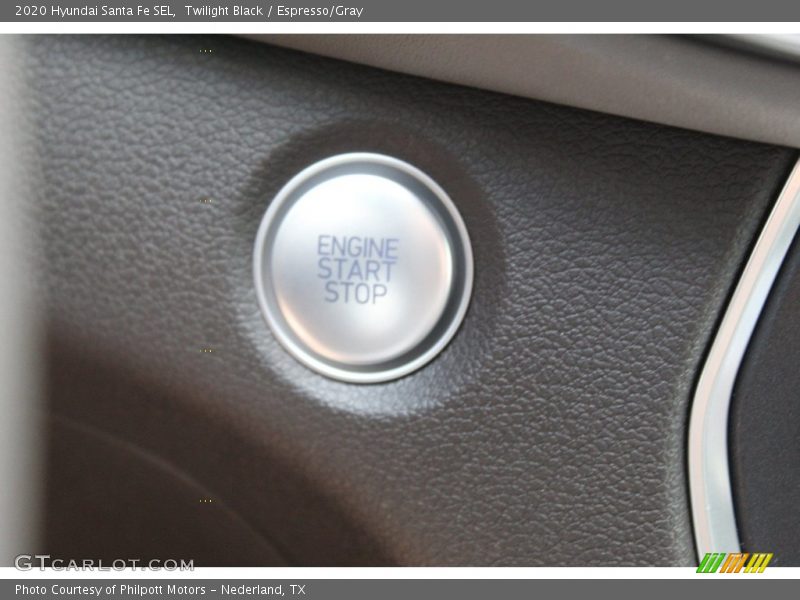 Twilight Black / Espresso/Gray 2020 Hyundai Santa Fe SEL