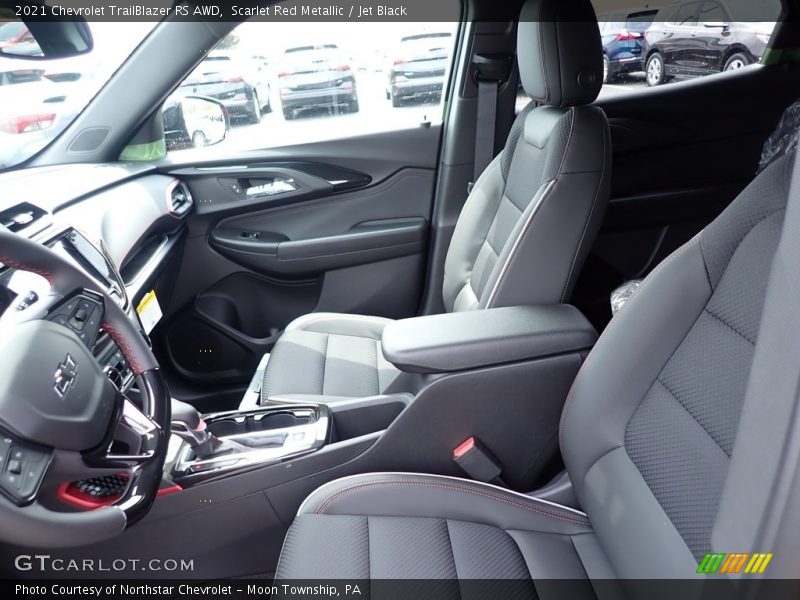 Front Seat of 2021 TrailBlazer RS AWD