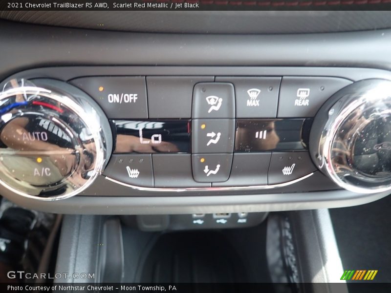 Controls of 2021 TrailBlazer RS AWD