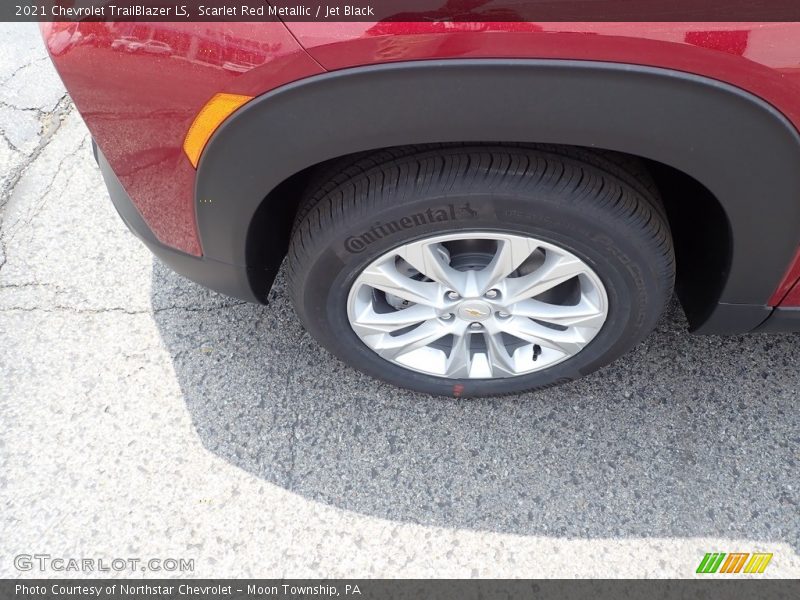 Scarlet Red Metallic / Jet Black 2021 Chevrolet TrailBlazer LS