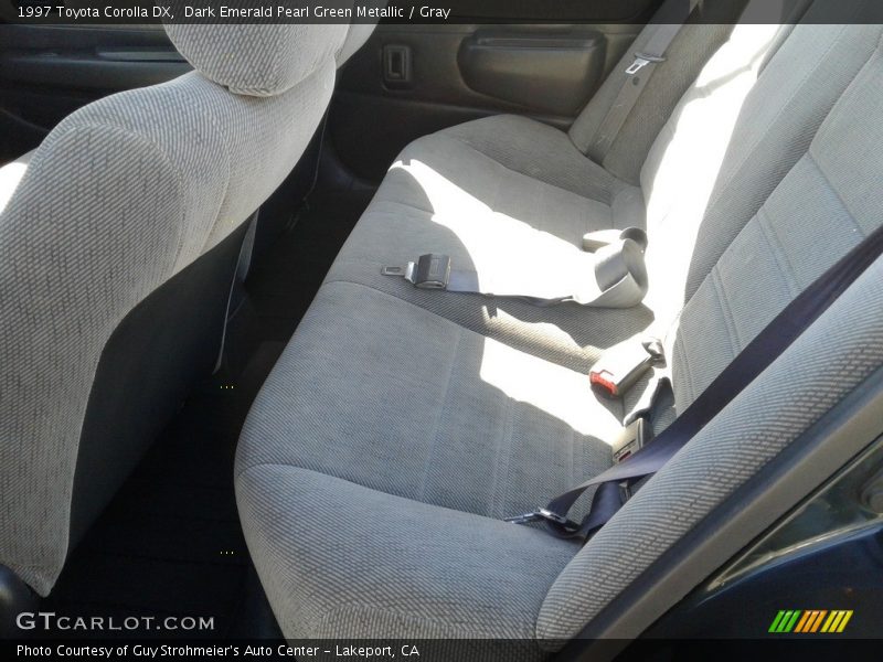 Rear Seat of 1997 Corolla DX