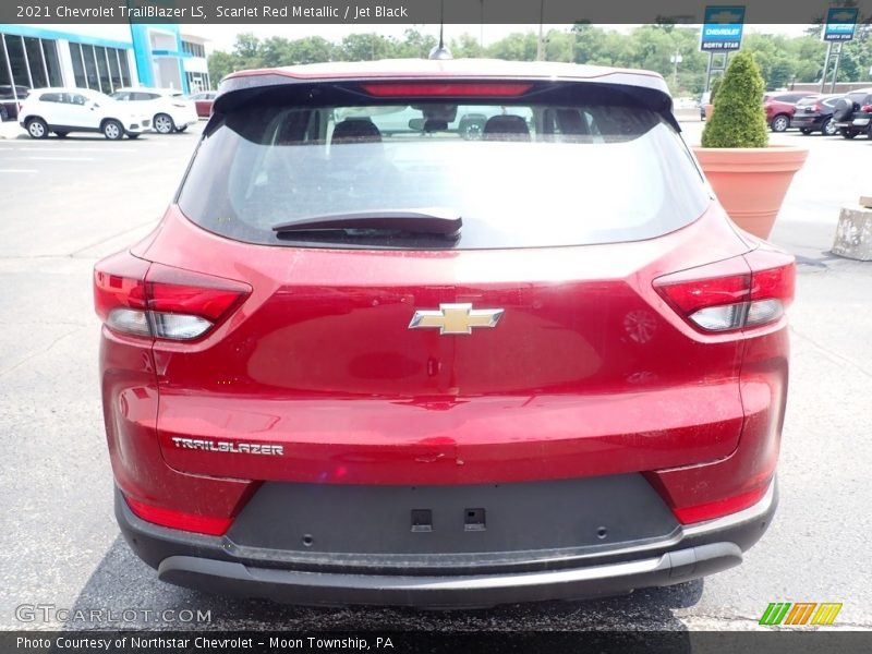Scarlet Red Metallic / Jet Black 2021 Chevrolet TrailBlazer LS