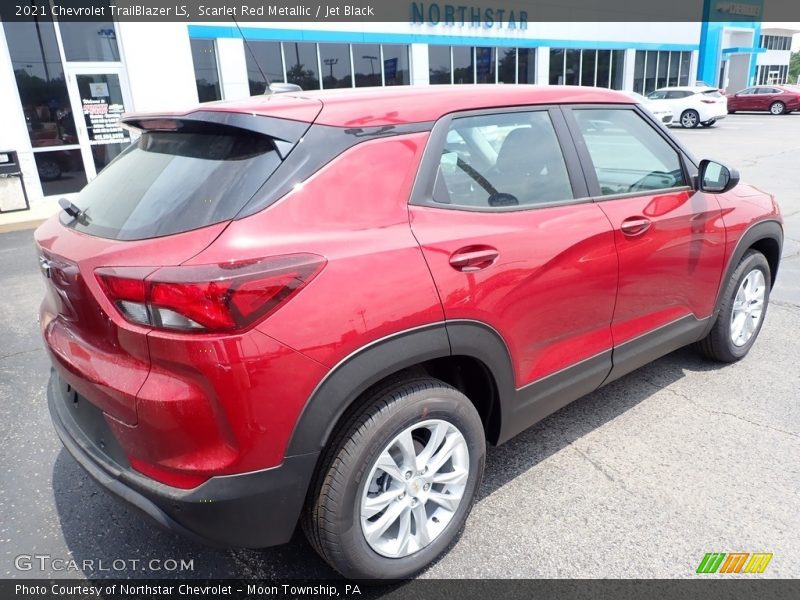 Scarlet Red Metallic / Jet Black 2021 Chevrolet TrailBlazer LS