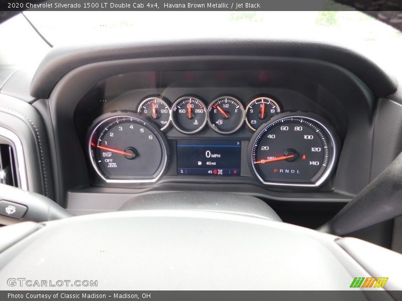 Havana Brown Metallic / Jet Black 2020 Chevrolet Silverado 1500 LT Double Cab 4x4
