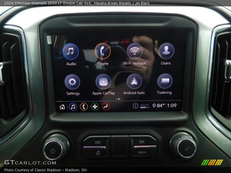 Havana Brown Metallic / Jet Black 2020 Chevrolet Silverado 1500 LT Double Cab 4x4