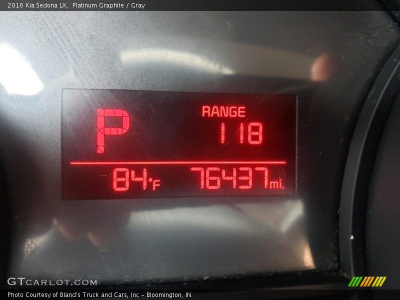 Platinum Graphite / Gray 2016 Kia Sedona LX
