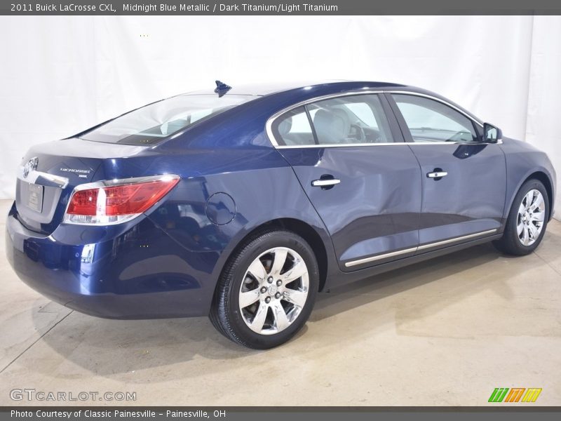 Midnight Blue Metallic / Dark Titanium/Light Titanium 2011 Buick LaCrosse CXL