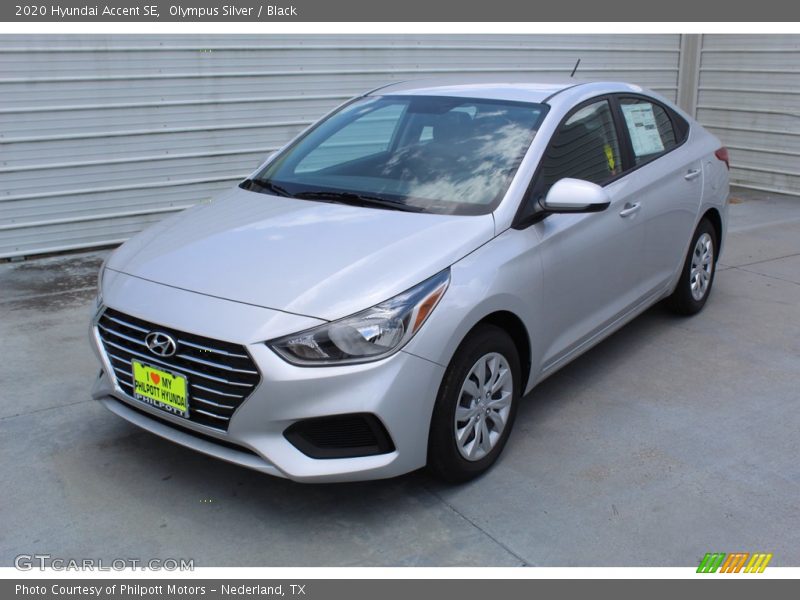 Olympus Silver / Black 2020 Hyundai Accent SE