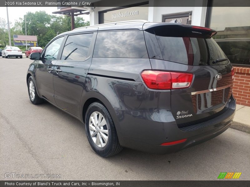 Platinum Graphite / Gray 2016 Kia Sedona LX