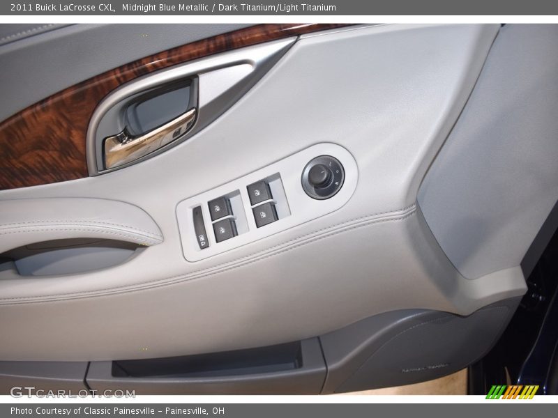 Midnight Blue Metallic / Dark Titanium/Light Titanium 2011 Buick LaCrosse CXL