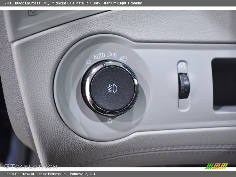 Midnight Blue Metallic / Dark Titanium/Light Titanium 2011 Buick LaCrosse CXL