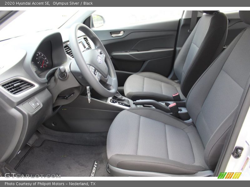 Olympus Silver / Black 2020 Hyundai Accent SE