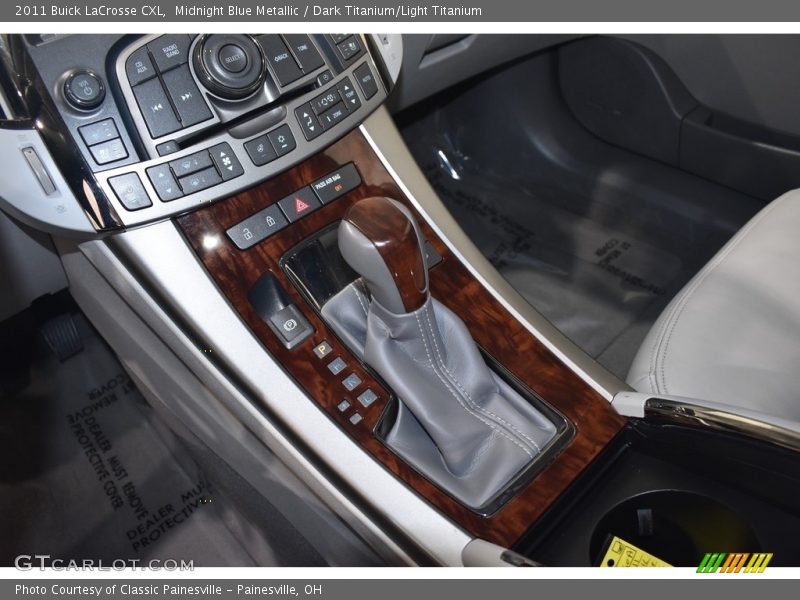 Midnight Blue Metallic / Dark Titanium/Light Titanium 2011 Buick LaCrosse CXL