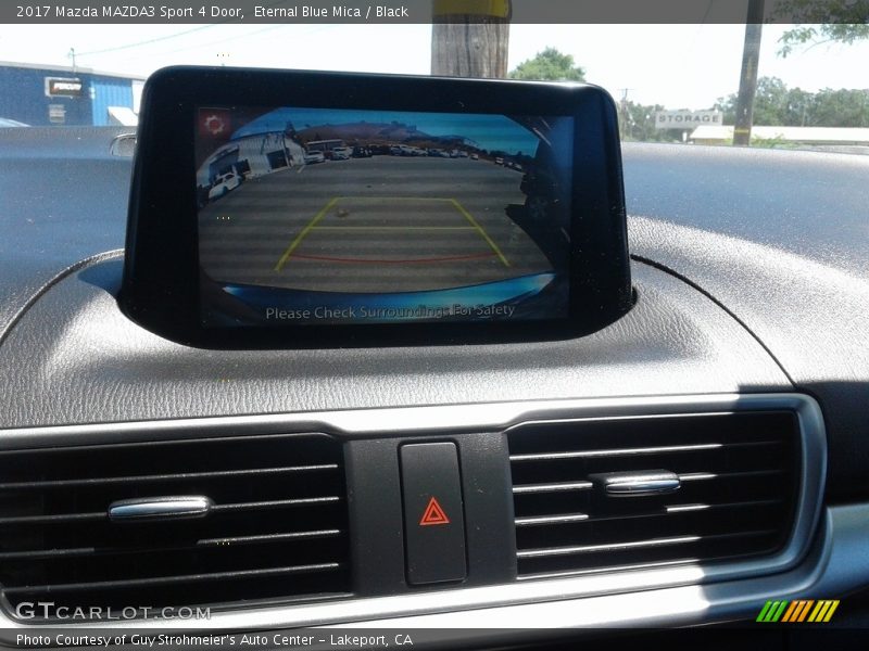 Eternal Blue Mica / Black 2017 Mazda MAZDA3 Sport 4 Door