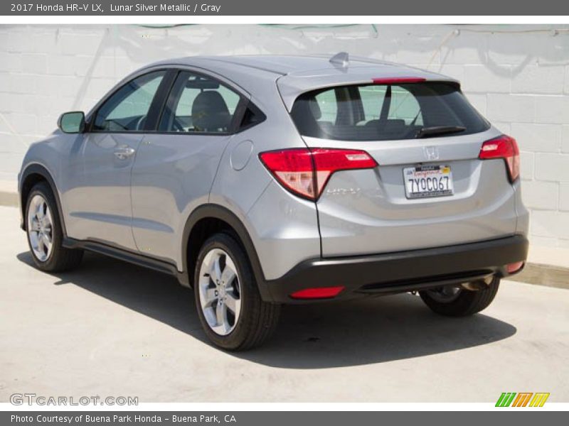 Lunar Silver Metallic / Gray 2017 Honda HR-V LX