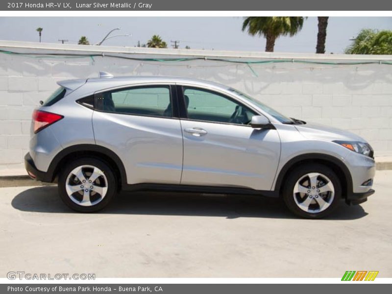 Lunar Silver Metallic / Gray 2017 Honda HR-V LX