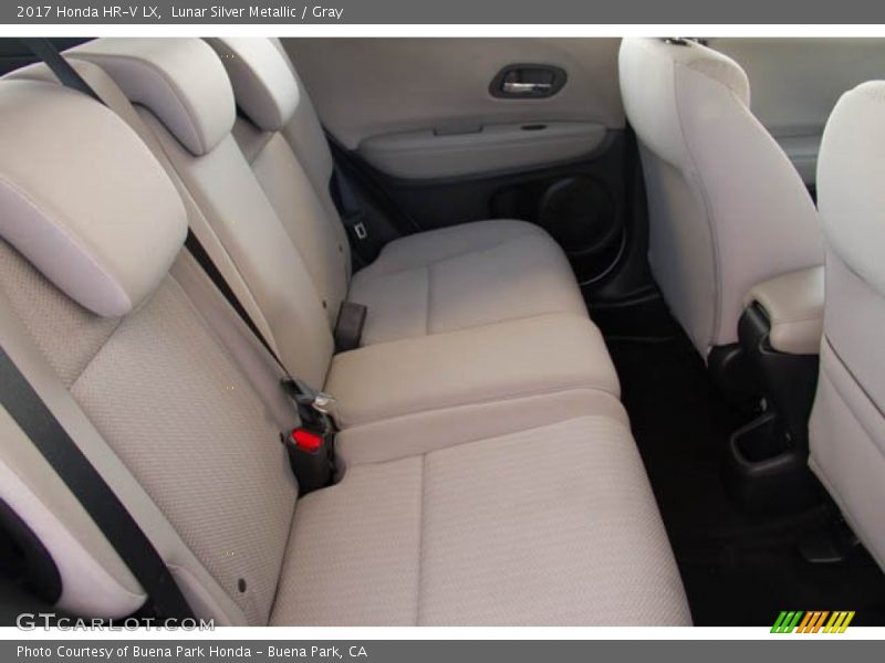 Lunar Silver Metallic / Gray 2017 Honda HR-V LX