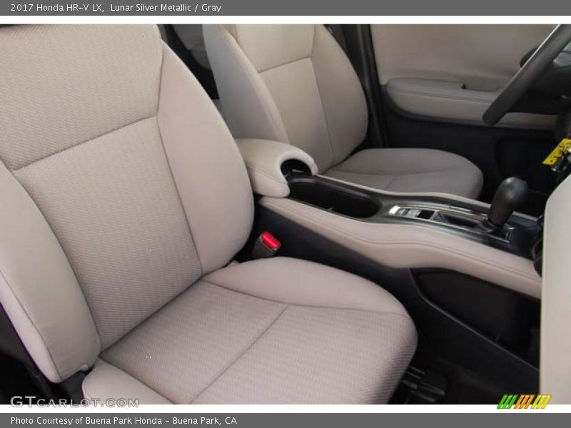 Lunar Silver Metallic / Gray 2017 Honda HR-V LX