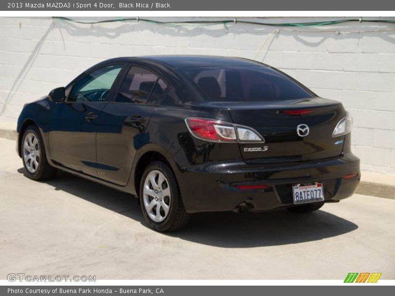 Black Mica / Black 2013 Mazda MAZDA3 i Sport 4 Door