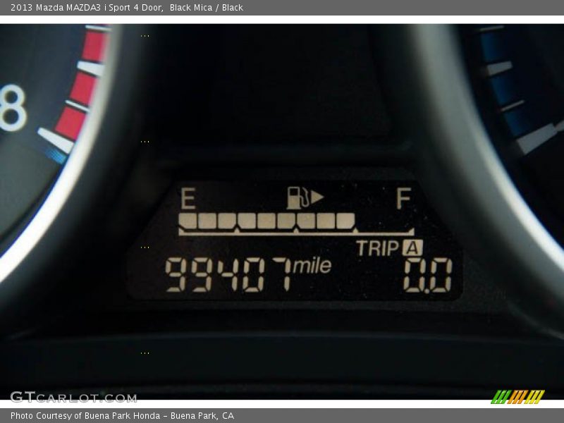 Black Mica / Black 2013 Mazda MAZDA3 i Sport 4 Door