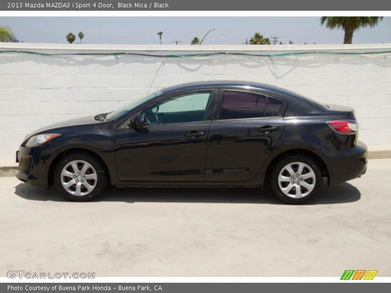 Black Mica / Black 2013 Mazda MAZDA3 i Sport 4 Door