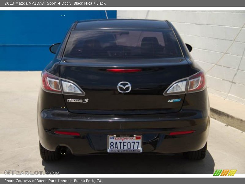 Black Mica / Black 2013 Mazda MAZDA3 i Sport 4 Door
