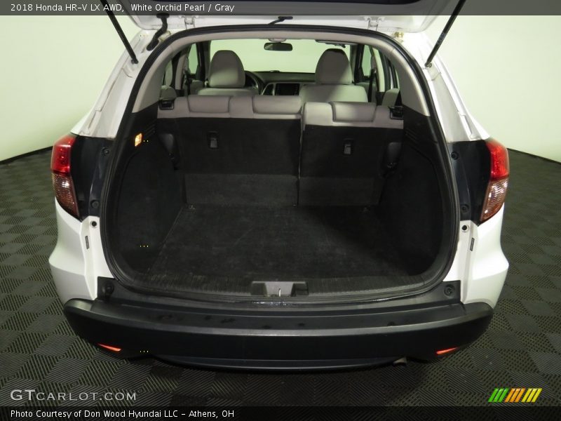 White Orchid Pearl / Gray 2018 Honda HR-V LX AWD
