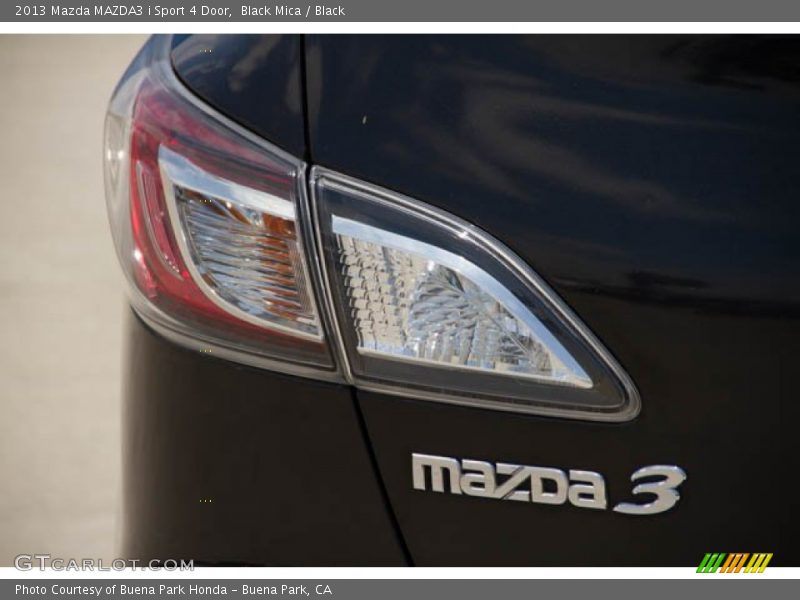 Black Mica / Black 2013 Mazda MAZDA3 i Sport 4 Door