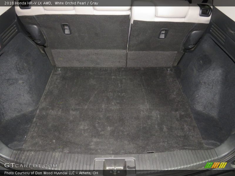 White Orchid Pearl / Gray 2018 Honda HR-V LX AWD