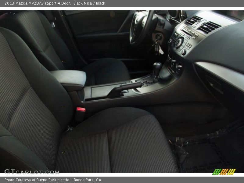 Black Mica / Black 2013 Mazda MAZDA3 i Sport 4 Door