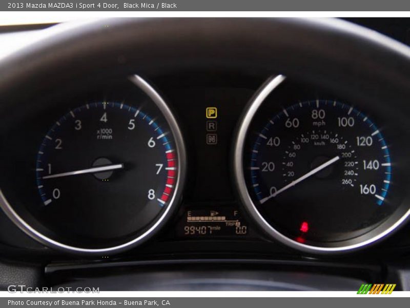 Black Mica / Black 2013 Mazda MAZDA3 i Sport 4 Door