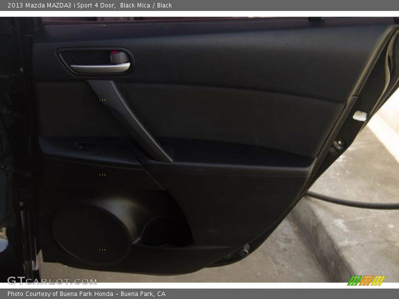 Black Mica / Black 2013 Mazda MAZDA3 i Sport 4 Door