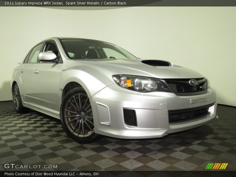 Spark Silver Metallic / Carbon Black 2011 Subaru Impreza WRX Sedan